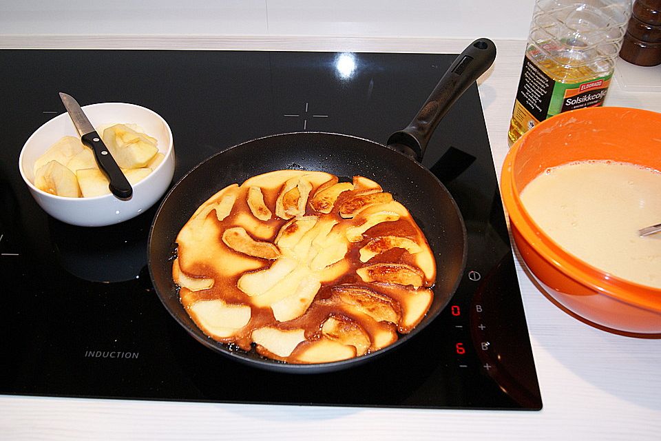 Apfeleierkuchen à la Tweety