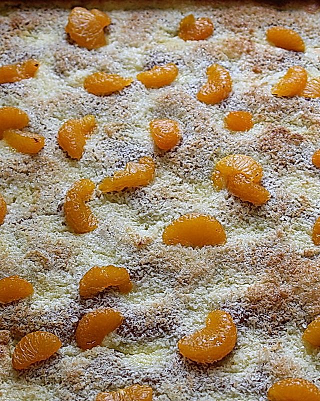 Mandarinen - Kokosnuss - Kuchen