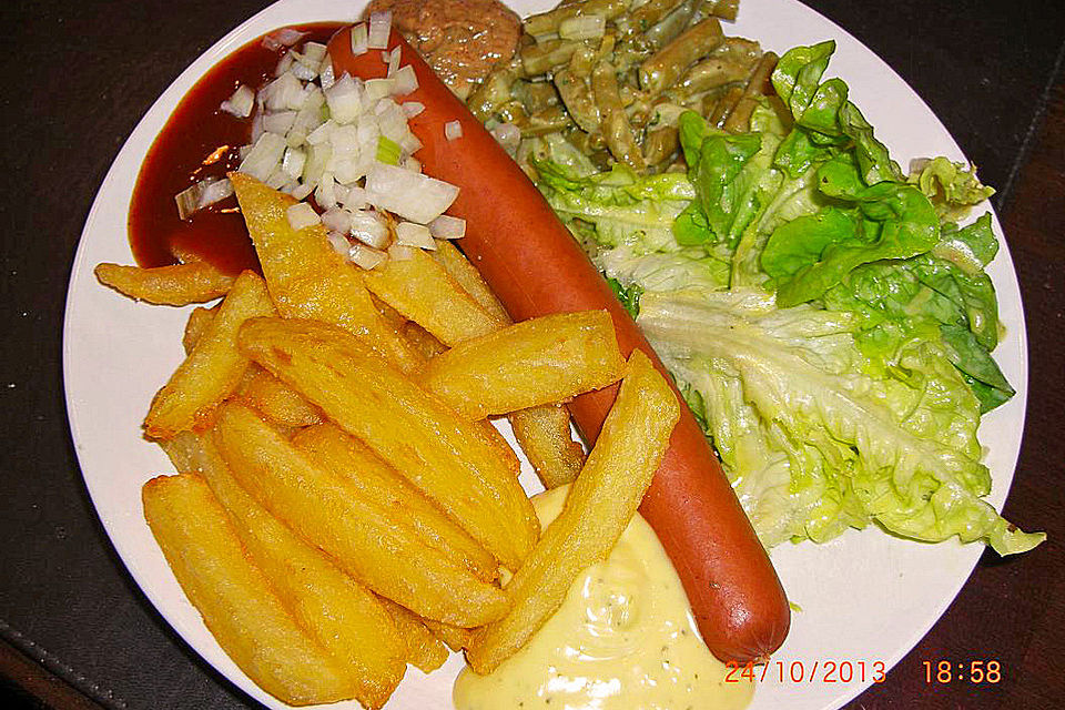 Perfekte Pommes frites