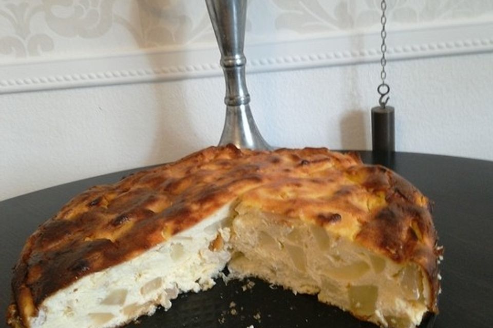 Käse - Apfelkuchen