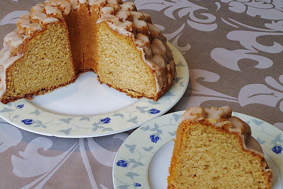 Tequila - Orange - Kuchen mit Zimt