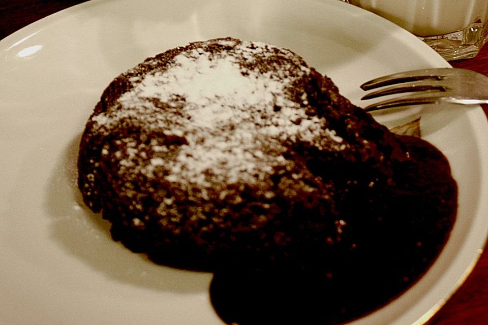 Gâteaux au chocolat et aux bananes