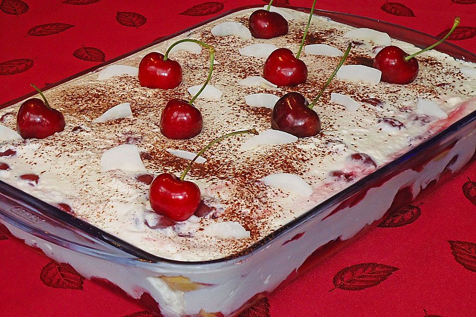 Kokos - Kirschtiramisu