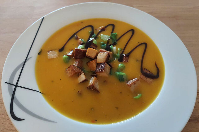 Kürbissuppe mit Ingwer von dr.asp| Chefkoch