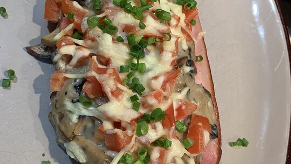 Überbackener Spargeltoast von Leeeckermäulchen Überbackener Spargeltoast von Leeeckermäulchen