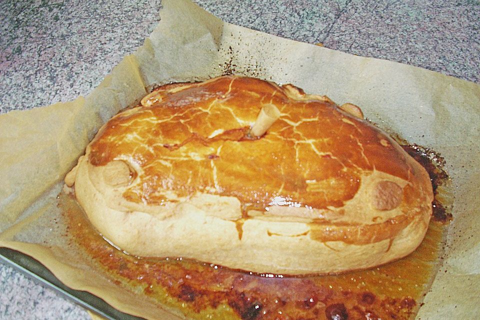 Pâté de canard en croûte - nach Julia Child