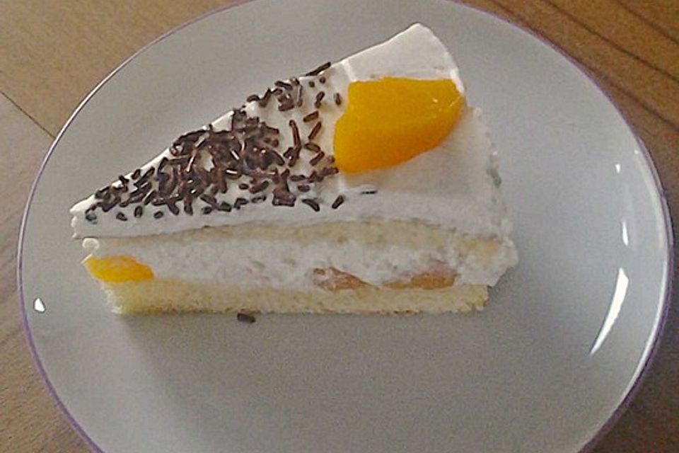 Käse - Sahnetorte ohne Gelatine