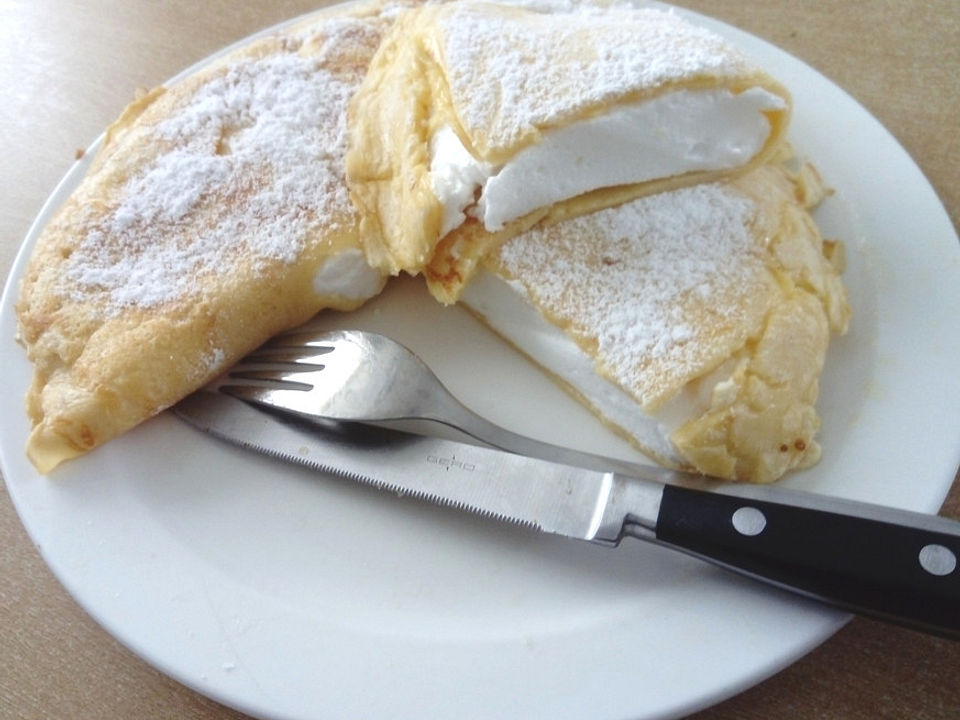 Pfannkuchen Gefullt Mit Eischnee Von Irene Chefkoch