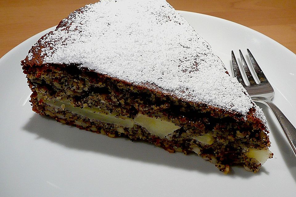 Runis Apfel - Mohn - Kuchen