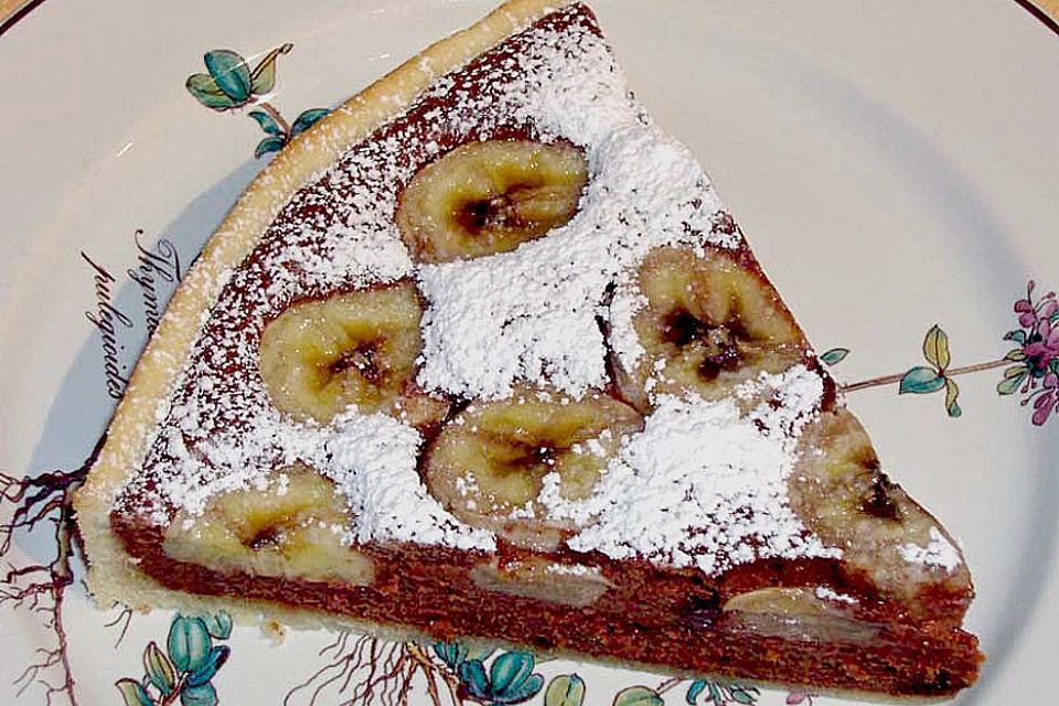Feine Schokoladen - Bananen - Tarte
