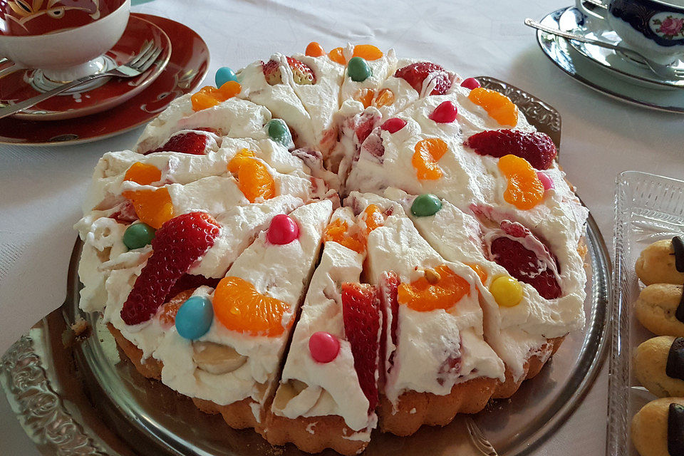 Bunter Obstboden von Sarah