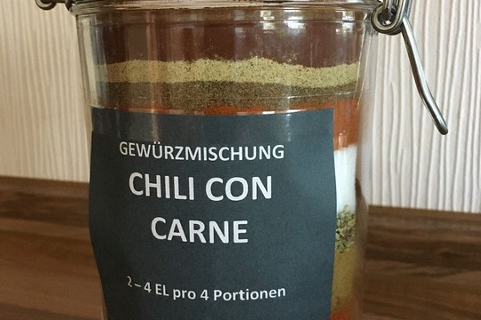 Selbstgemachtes Fix für Chili con Carne