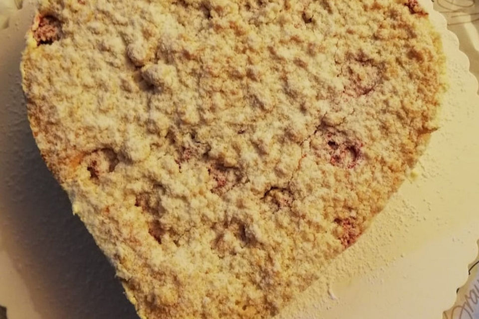 Himbeer - Streusel - Käsekuchen von Sarah