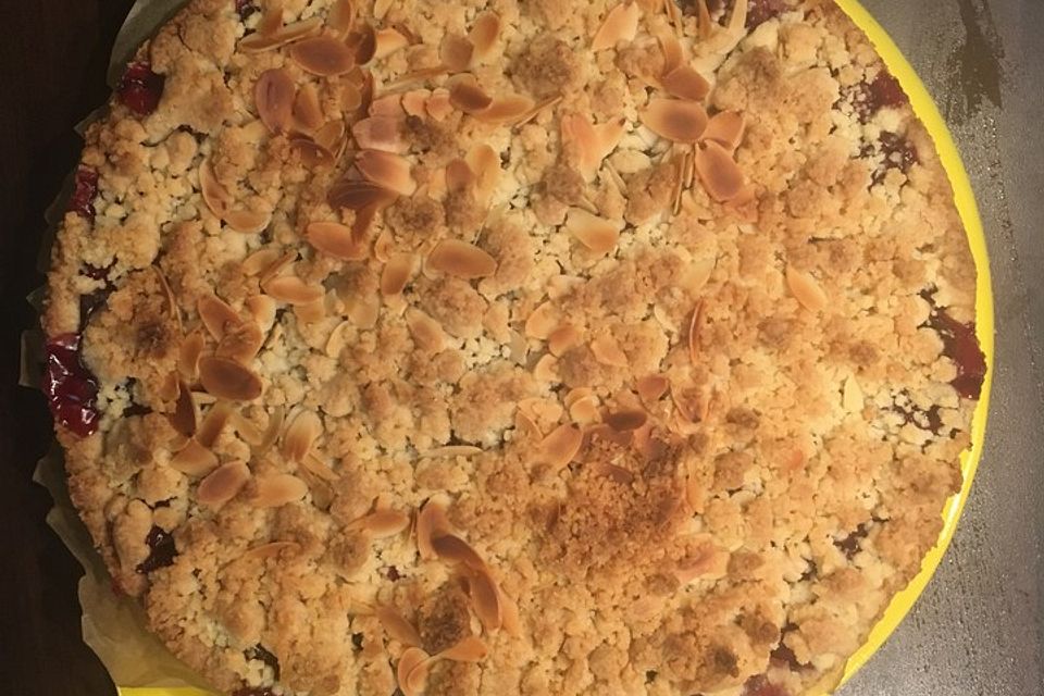 Streusel-Kirsch-Kuchen