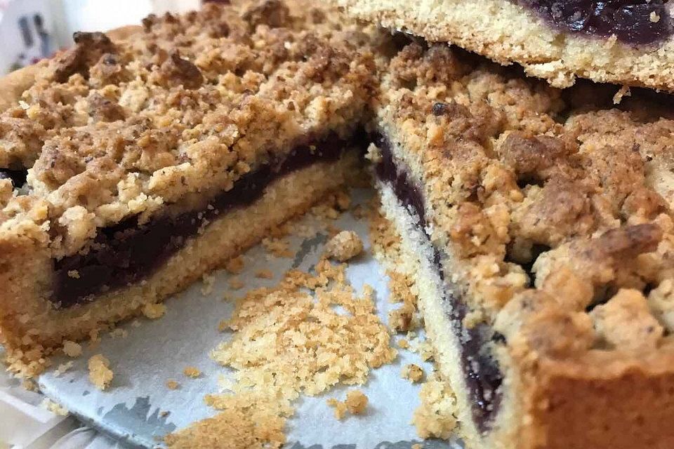 Streusel-Kirsch-Kuchen