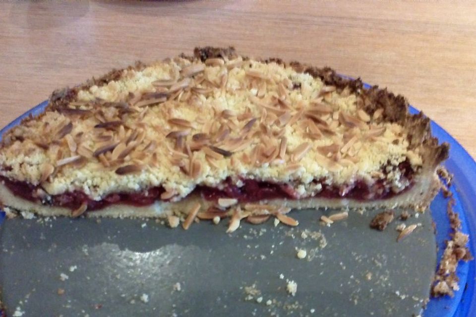 Streusel-Kirsch-Kuchen