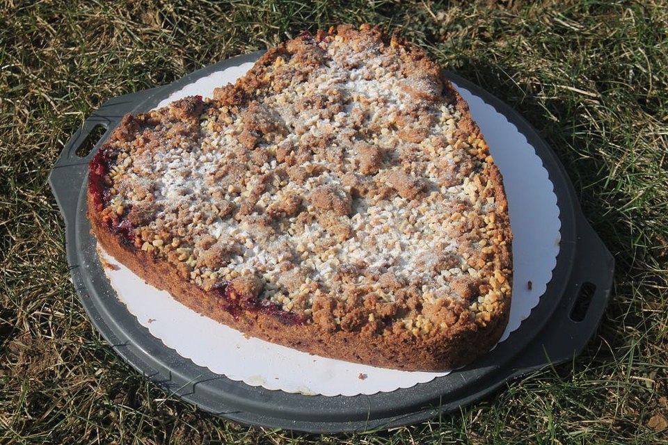 Streusel-Kirsch-Kuchen