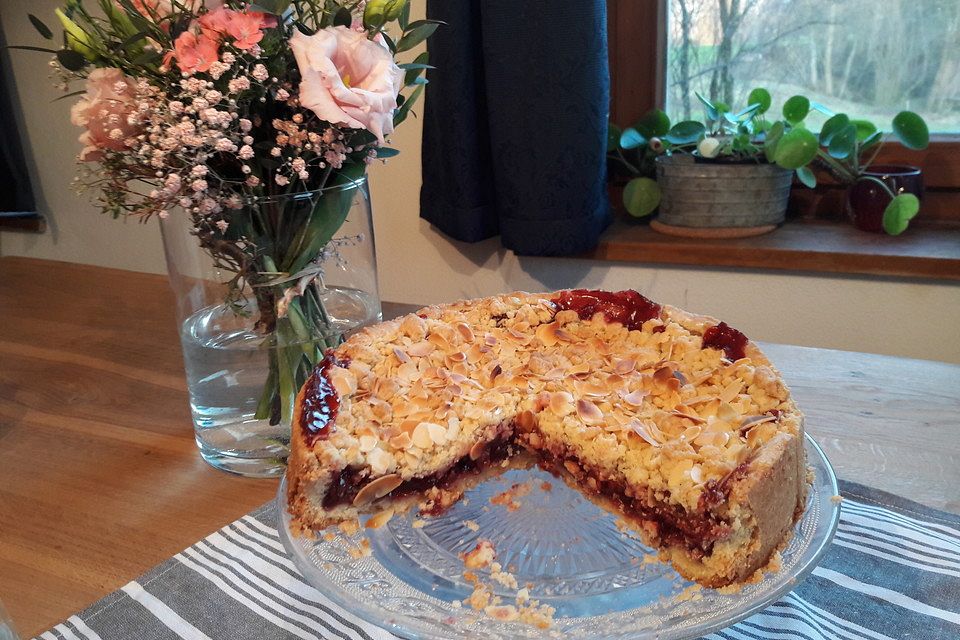 Streusel-Kirsch-Kuchen