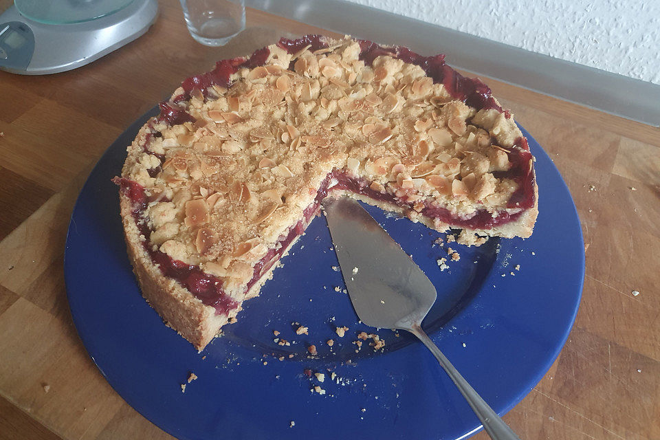 Streusel-Kirsch-Kuchen