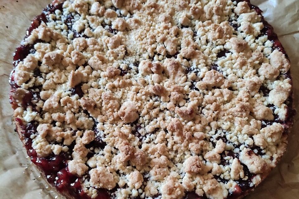 Streusel-Kirsch-Kuchen