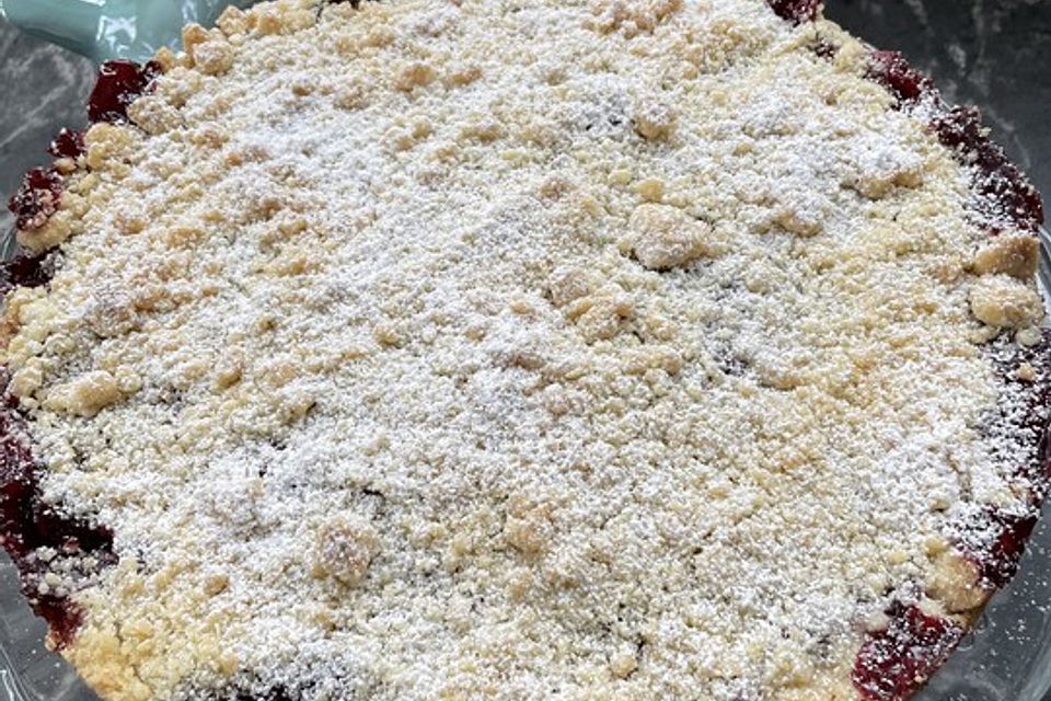 Streusel-Kirsch-Kuchen