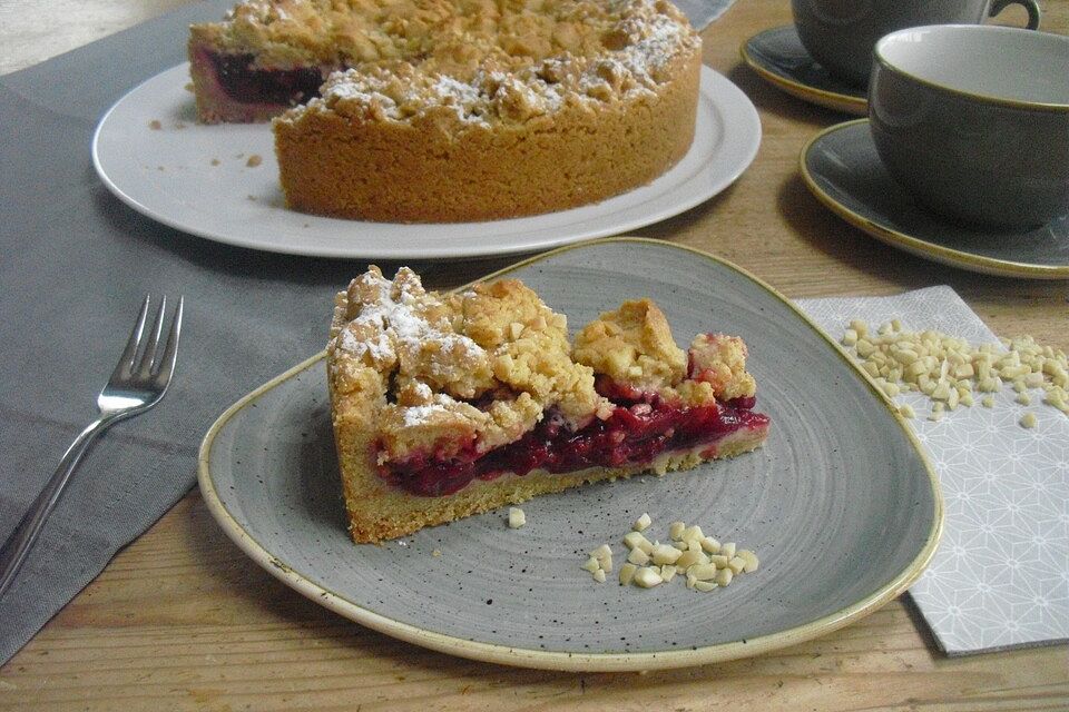 Streusel-Kirsch-Kuchen