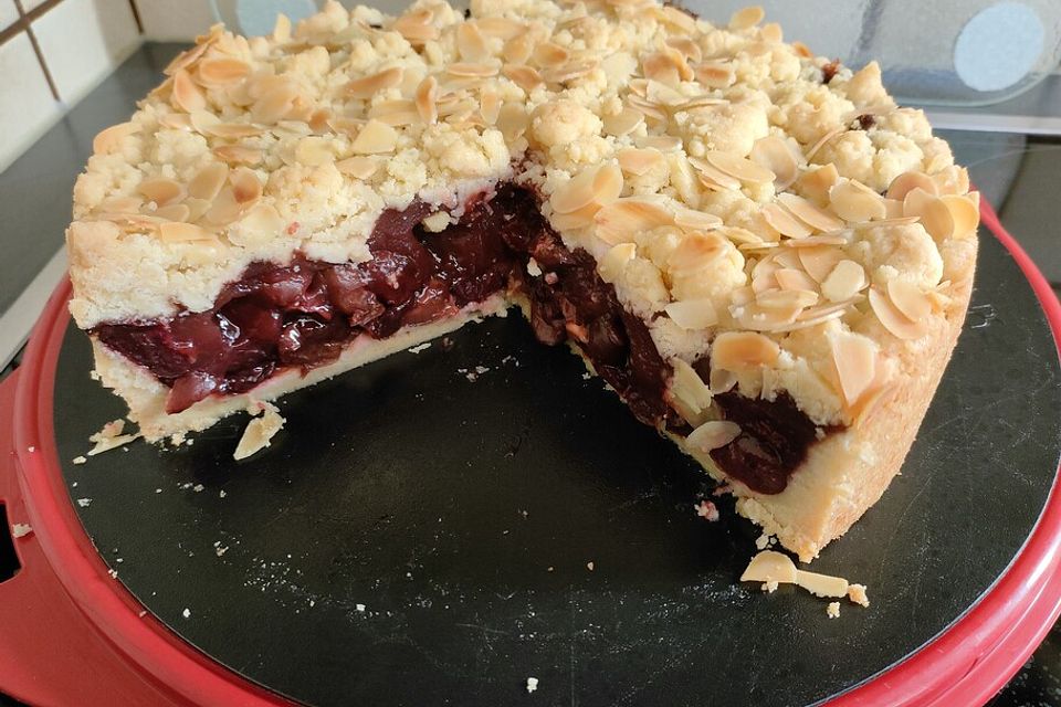 Streusel-Kirsch-Kuchen