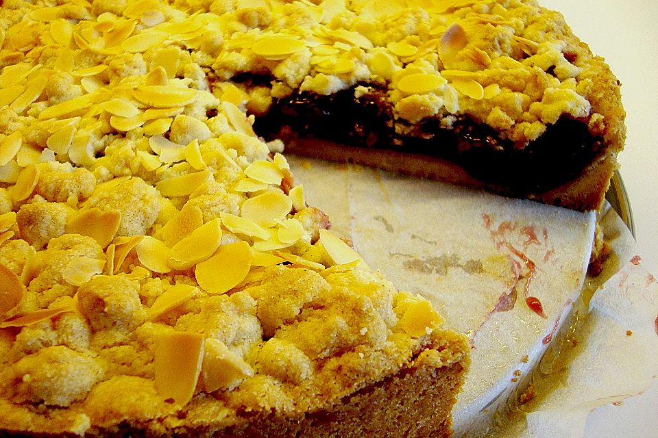 Streusel-Kirsch-Kuchen