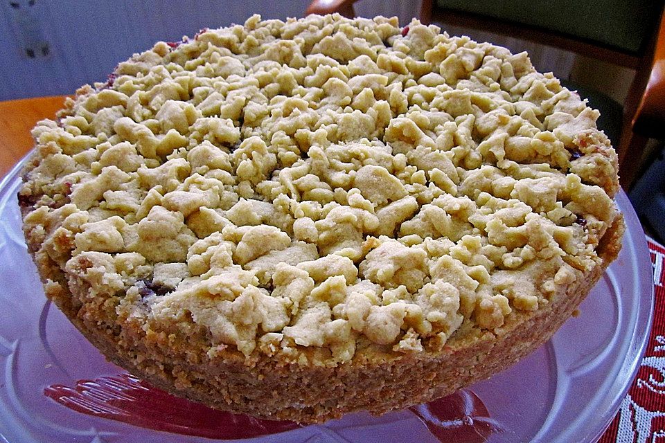 Streusel-Kirsch-Kuchen