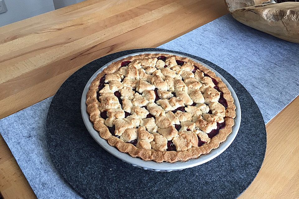 Streusel-Kirsch-Kuchen