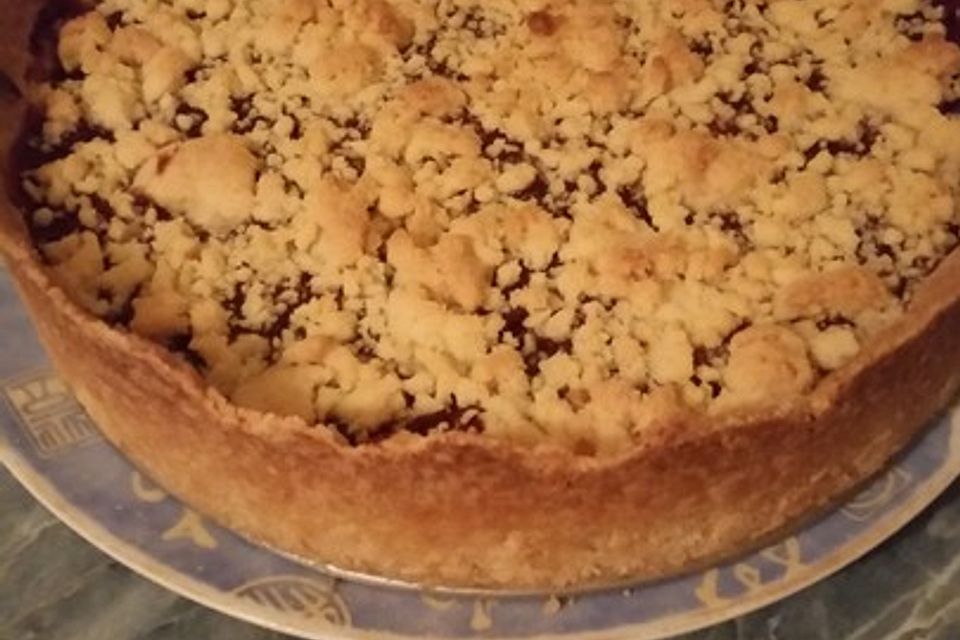 Streusel-Kirsch-Kuchen