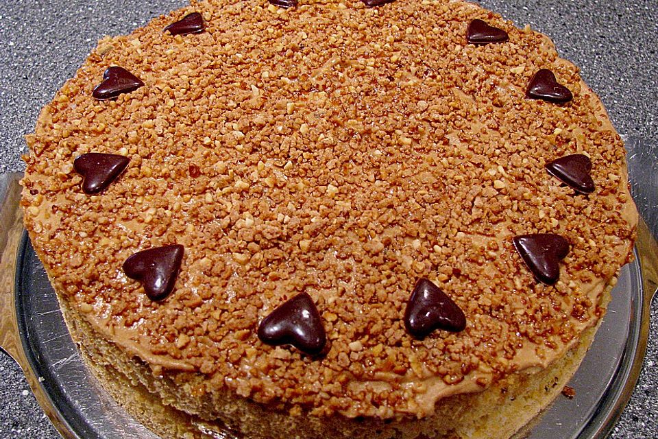 Karamell - Kaffee - Torte