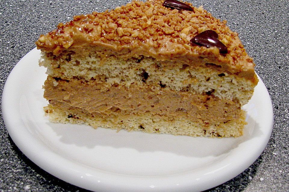 Karamell - Kaffee - Torte