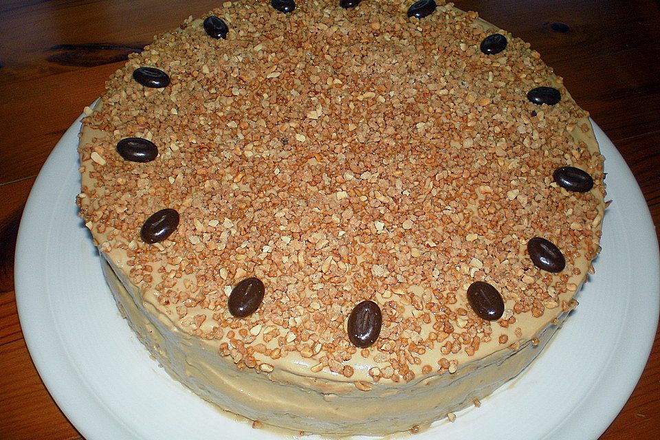 Karamell - Kaffee - Torte