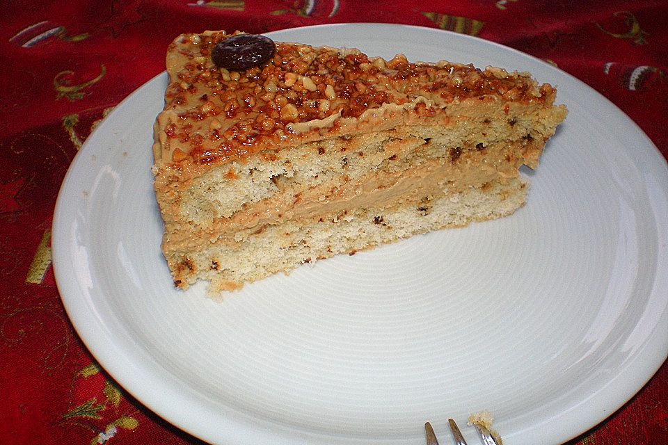 Karamell - Kaffee - Torte