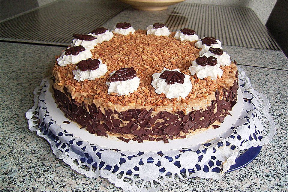 Karamell - Kaffee - Torte