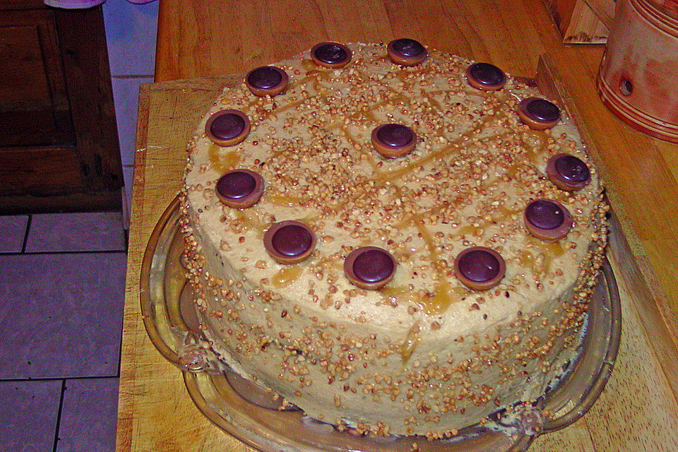 Karamell - Kaffee - Torte