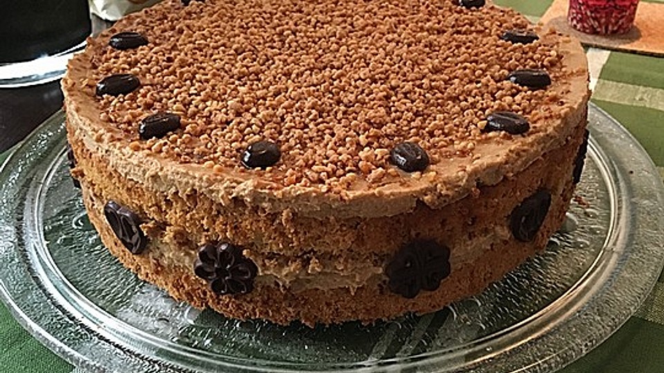 Karamell Kaffee Torte Von Wermut Chefkoch