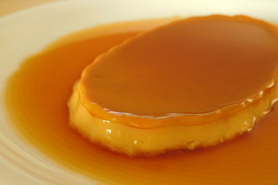 Ingwer - Karamellflan