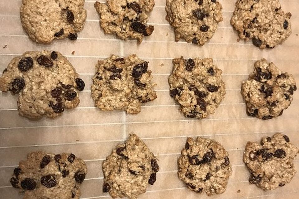 Rosinen - Haferflocken - Cookies a la Mäusle