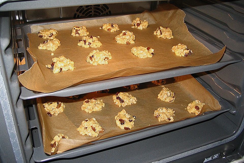 Rosinen - Haferflocken - Cookies a la Mäusle