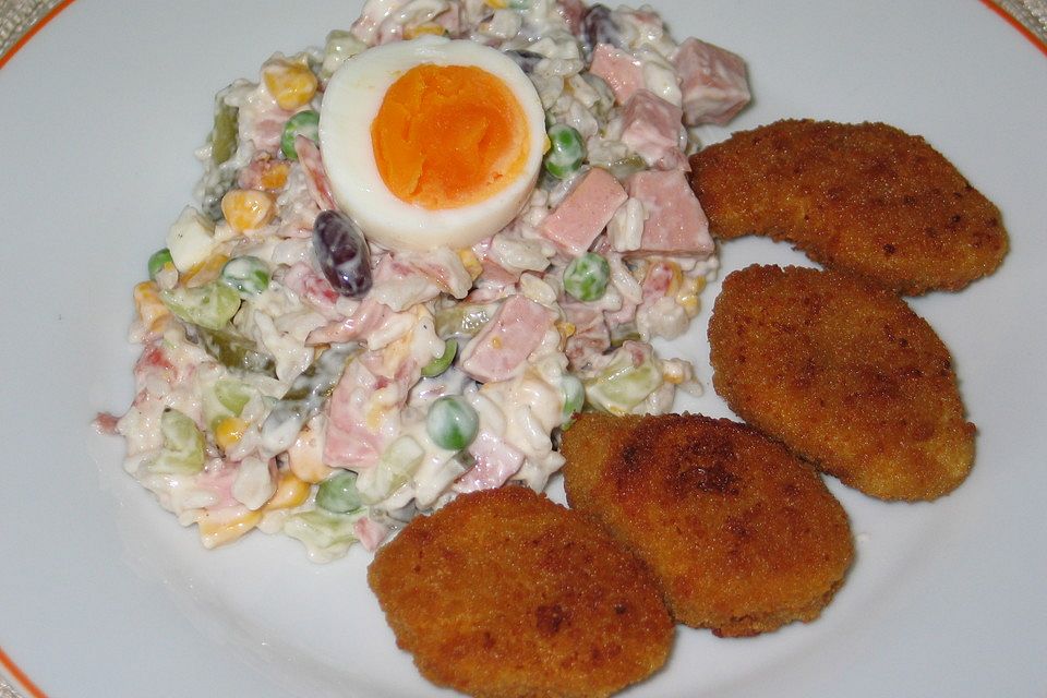 Mexikanischer Reissalat