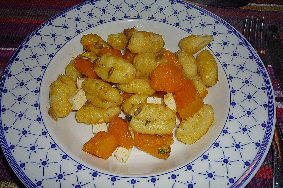 Salbei - Kürbis - Gnocchi