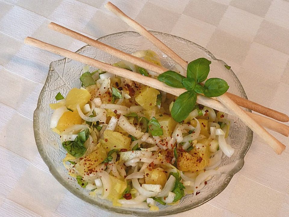 Chicoree -Ananas - Salat von plumbum| Chefkoch