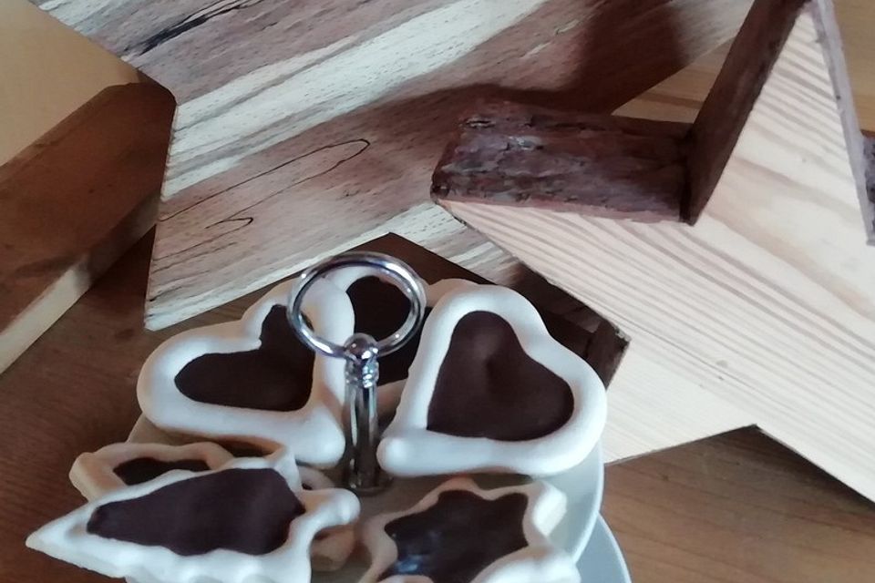 Herz - Choco - Plätzchen