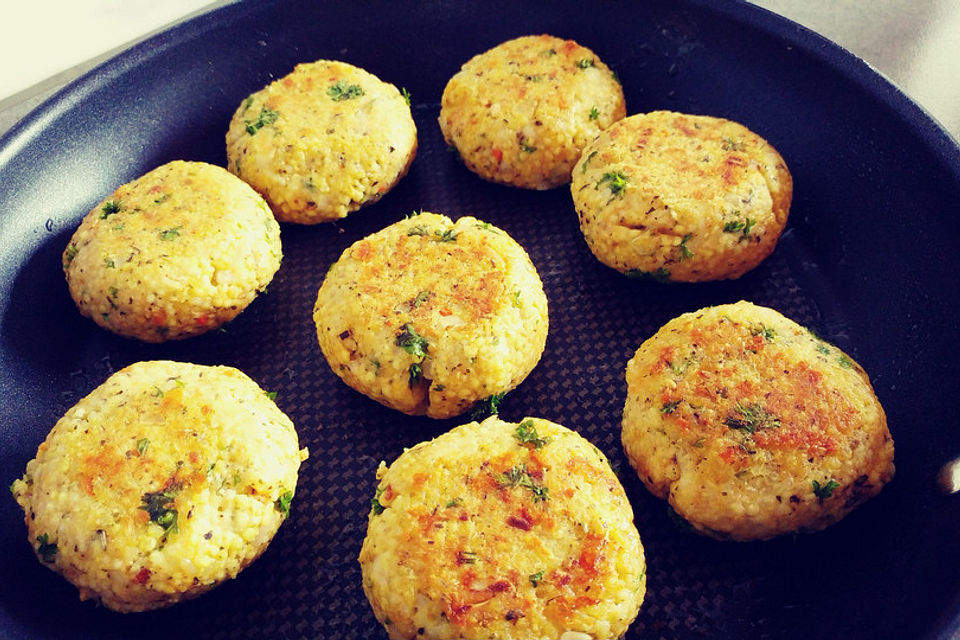 Couscous-Bratlinge Couscous-Bratlinge