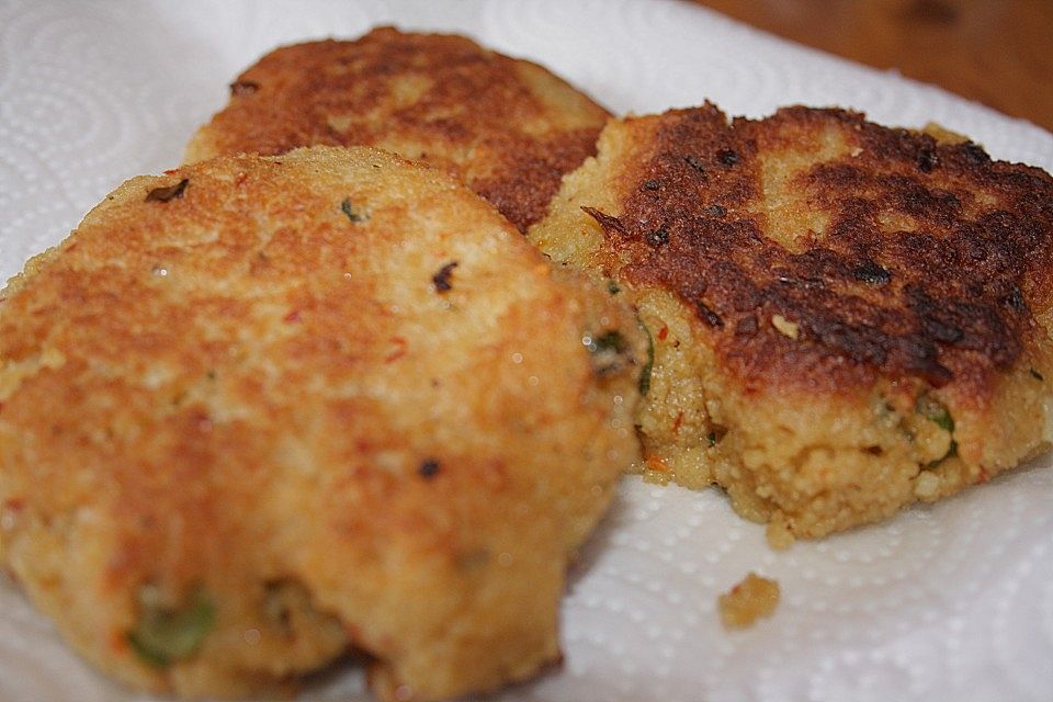 Couscous-Bratlinge Couscous-Bratlinge