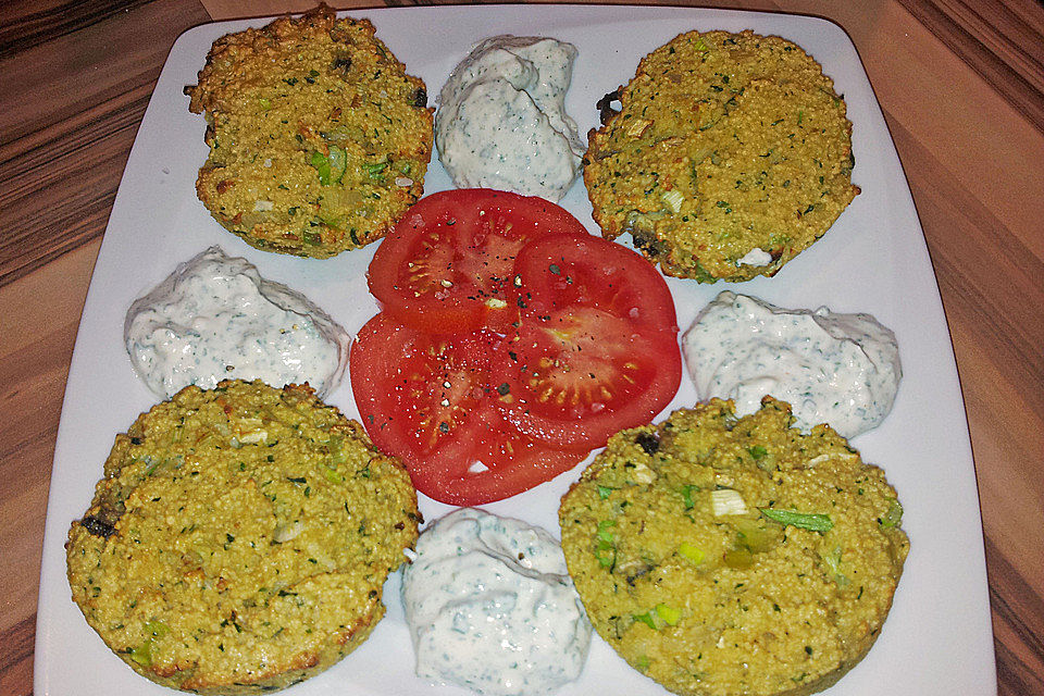 Couscous-Bratlinge Couscous-Bratlinge