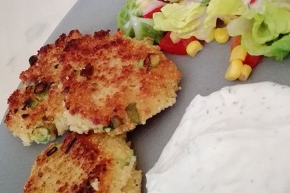 Couscous-Bratlinge Couscous-Bratlinge