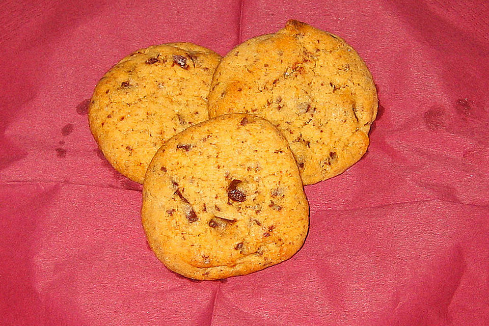 Knusprige Chocolate - Cookies